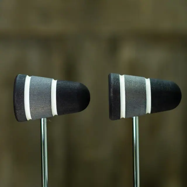 Low Boy · Black/SIiver/Black with White Stripes (x 2)