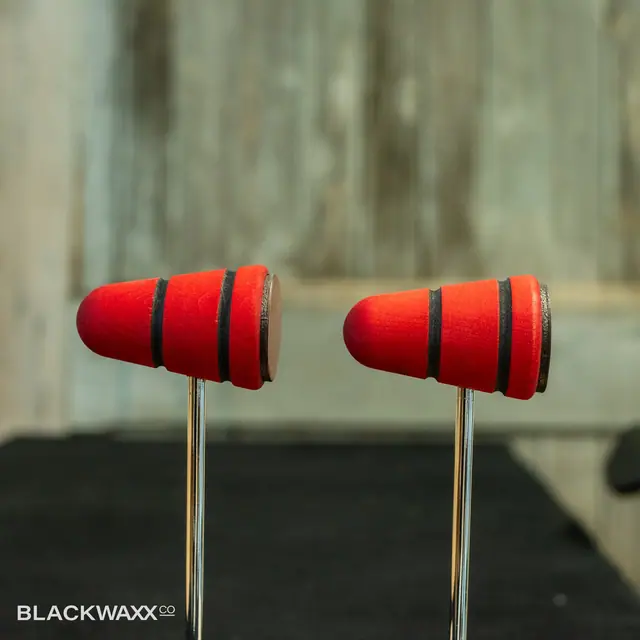 Low Boy Leather Daddy Beater · Red w/ Black Stripes