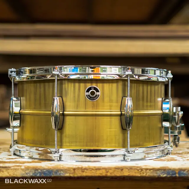 Q Drum Co. Gentleman Series · Brass 14x7