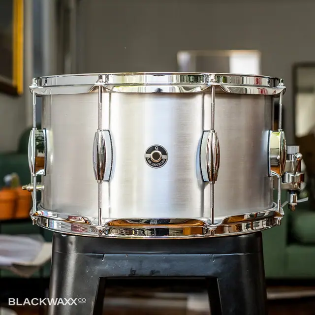 Q Drum Co. · Plate Aluminum Snare 14x8