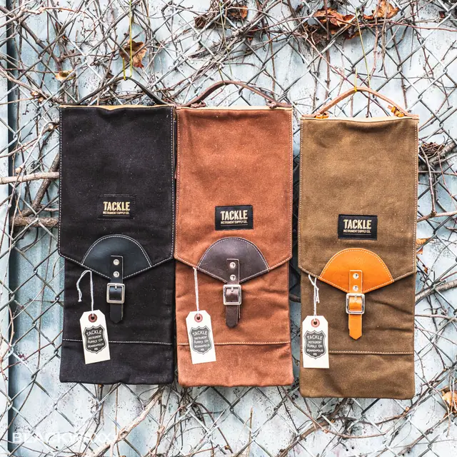 Tackle Instruments · Compact Stick Bag (Waxed Canvas)