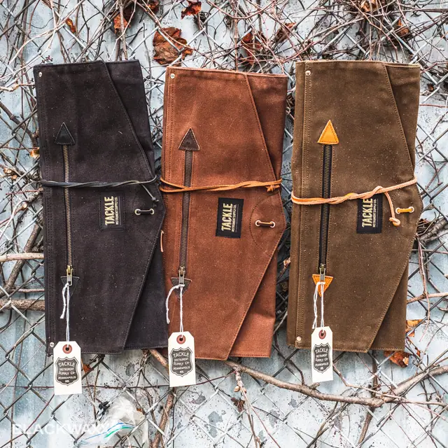 Tackle Instruments · Roll Up Stick Bag (Waxed Canvas)